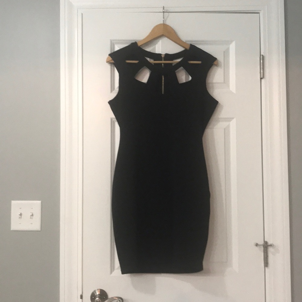 Kardashian black dress